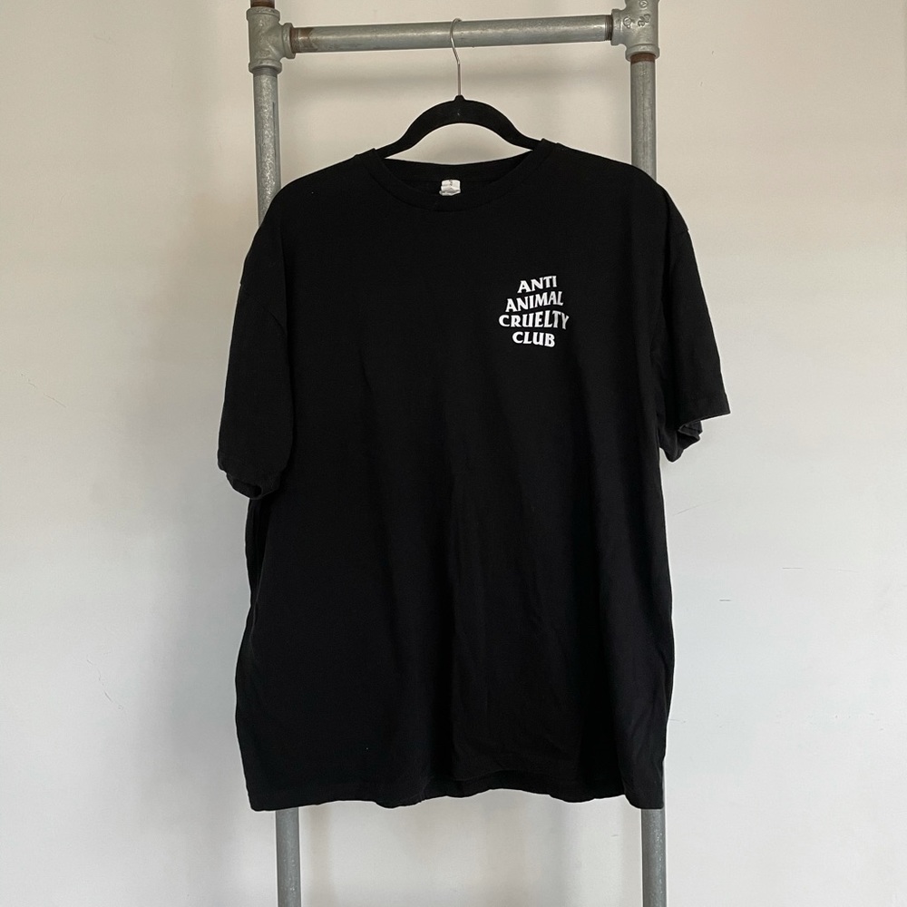 Anti Animal Cruelty Club Unisex Tee Shirt XL